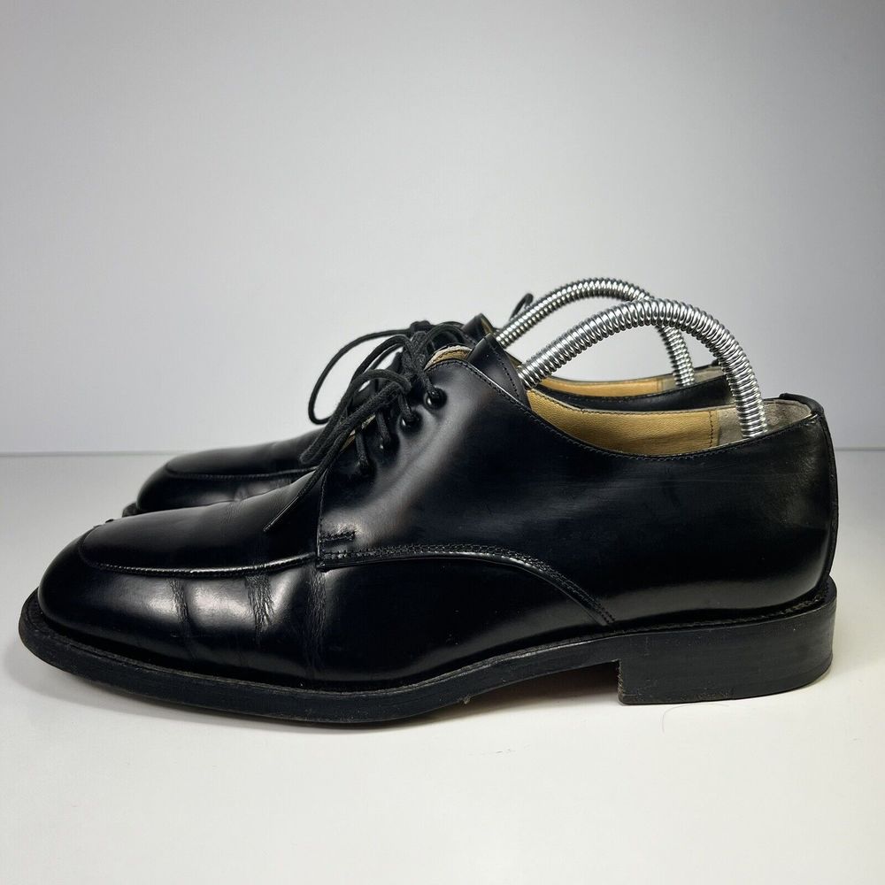 TO BOOT NEW YORK ADAM DERRICK Shoes Men’s Sz 7.5 Black LEATHER OXFORD Dress
